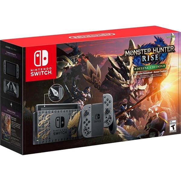 Amazon.com: Nintendo Switch Monster Hunter Rise Deluxe