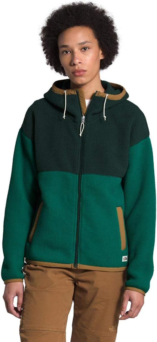 the north face cragmont fleece green