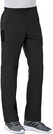 half black half white cargo pants