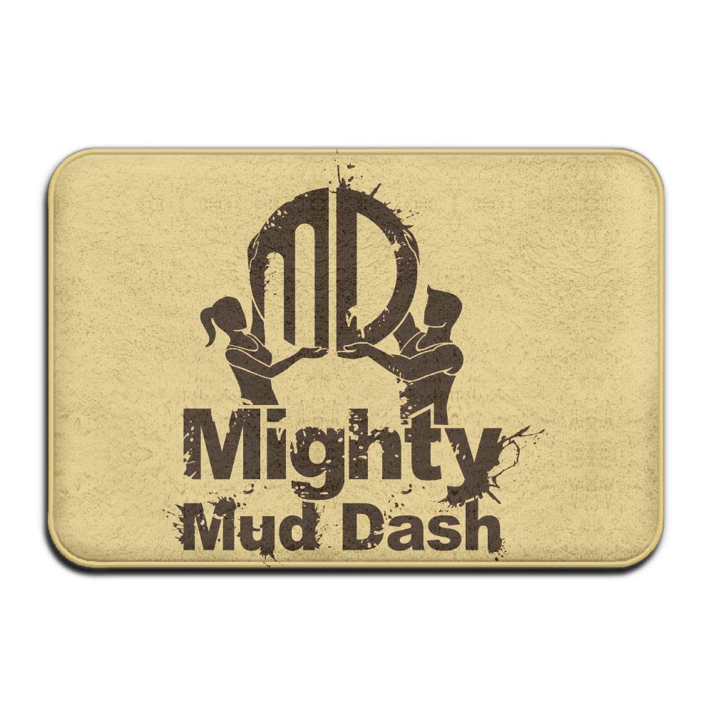 Door Floor Mat Area Rug Anti-Skid Foot Pad Mighty Mud Dash Absorption Doormats for Home Indoor Outdoor Kitchen Bathroom Entry Clean Step