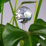 [Tomorotec] 2 Pcs Light Iridescent Rainbow Glass Self-Watering Spikes Bulbs view 6