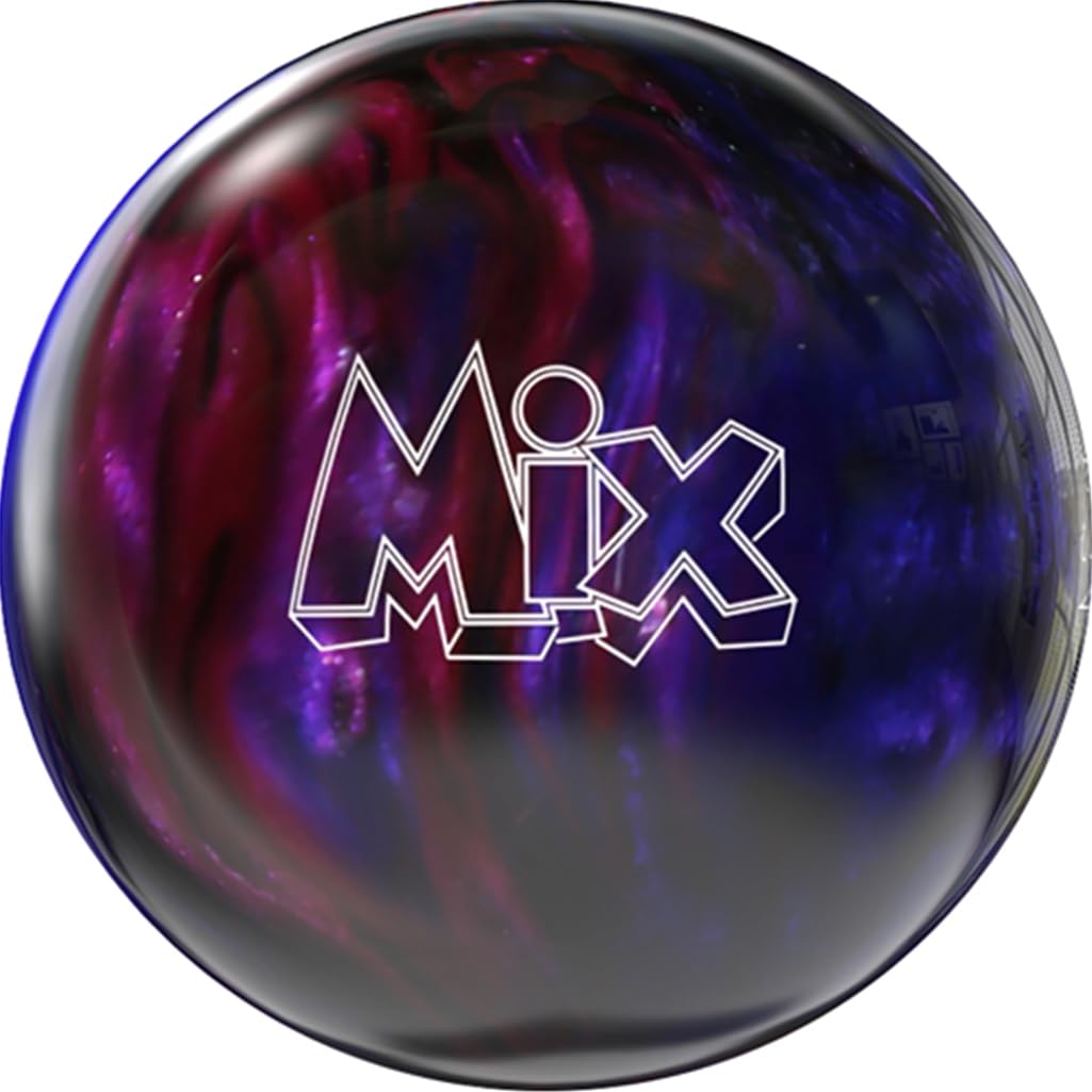 Storm Mix Bowling Ball- Black/Purple/Pink 6lbs