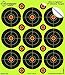 Splatterburst Targets - 3 inch Adhesive Stick & Splatter Reactive Shooting Targets - Rifle, Pistol, Airsoft, BB Gun, Pellet Gun, Air Rifle (10 Pack)