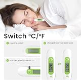 femometer Digital Thermometer Oral/Rectal/Underarm Green Accurate Fast view 4