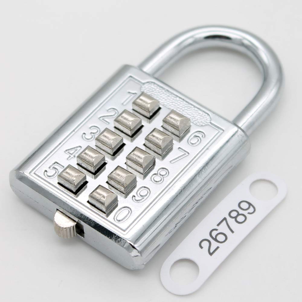 Passcode lock. Padlock 5. combination lock. a5 lock. benham key number lock.