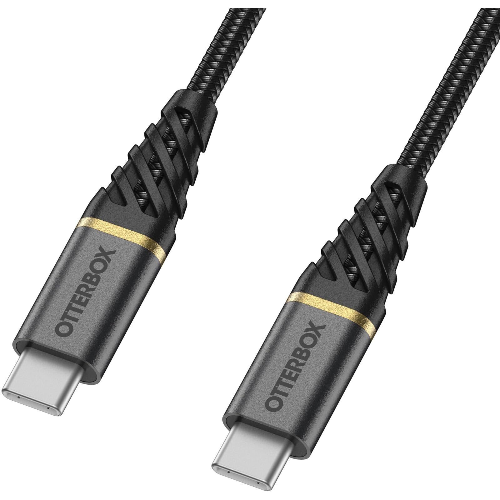 Premium Fast Charge Cable USB-C to USB-C 3.3FT - Black