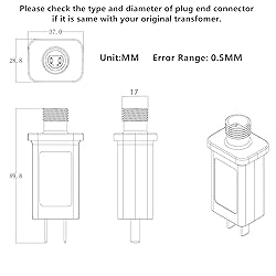 5V 1A LED Transformer LED Power Supply, IP44 Low