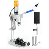 Mini Drill Press Table Compact And Portable Enhanced Model With High Torque, 440&ndash;880 Rpm Ideal For Woodworking, Pen Making, Metalworking, Epoxy Projects, Jewelry Making, Diy Crafts, Handicrafts