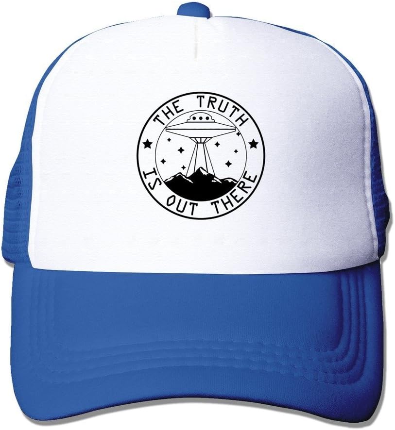 Huseki RoyalBlue X-Files The Truth Is Out There Snapbacks Black Snapback Royalblue