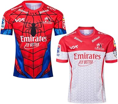 lions spiderman jersey