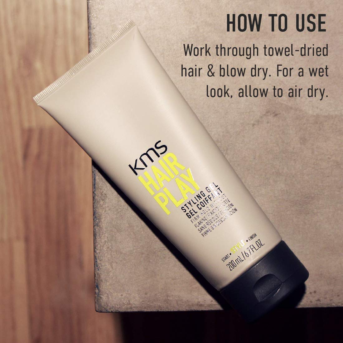 KMS HAIRPLAY Styling Gel, 6.7 Oz: Premium Beauty