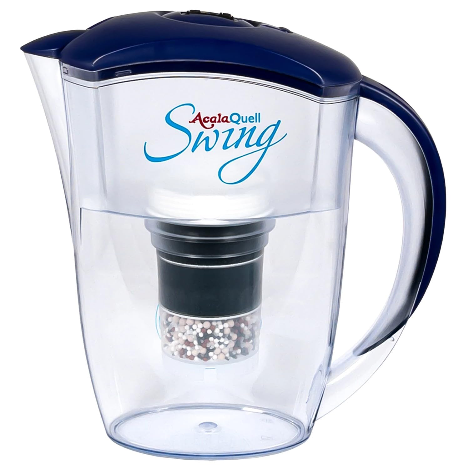 Water Filter AcalaQuell Swing Water Filter Jug | Blue | Highest Filtration Performance | Multi-Layered | PI-Technology | Principles of nature | intense R&D. Creates delicious-tasting - healthy water