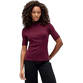 GAP Womens Mockneck Knit Top