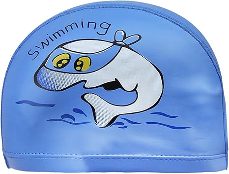 Amazon Com Waterproof Cute Cartoon Animal Swim Caps For Youth
