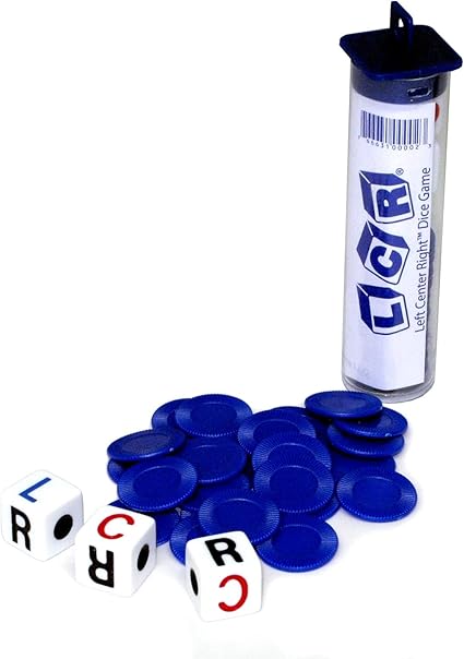 LCR Family Game (colors may vary)