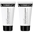 The INKEY List Mini Fulvic Acid Cleanser, Gel Face Cleanser Gently Exfoliates and Removes Makeup, Travel Size, 2 Pack, 1.69 Fl Oz each