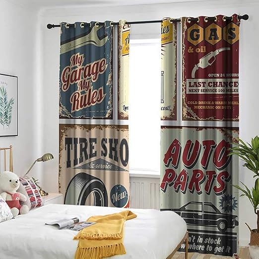 Amazon Com 1950s Decor Collection Living Room Bedroom Window