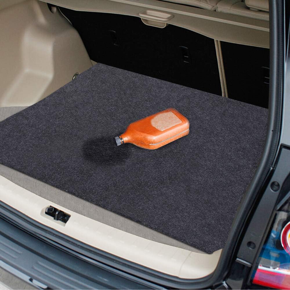Meitola Cleanable Floor Oil Spill Mat, Oil Absorbing pad Durable Protective Surface Can be Used for car Oil Change (38in×36in): Automotive