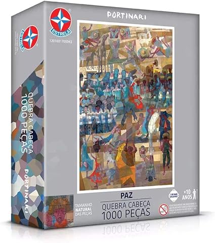 Quebra cabeça 1000 peças estrela Clearance