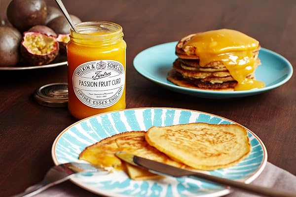 TIPTREE PASSION FRUIT CURD, 11 OUNCE JAR