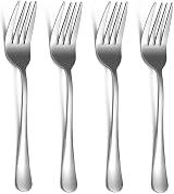 Kyraton Serving Forks 4 Pieces Stainless Steel Set Cold Meat Forks