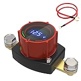 Side Post Battery Disconnect Switch with Voltmeter