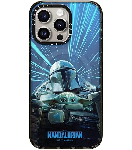 【15Pro】CASETiFY マンダロリアン　アイフォンケース Amazon.com: CASETiFY Impact iPhone 15 Pro Max Case [Star Wars Co