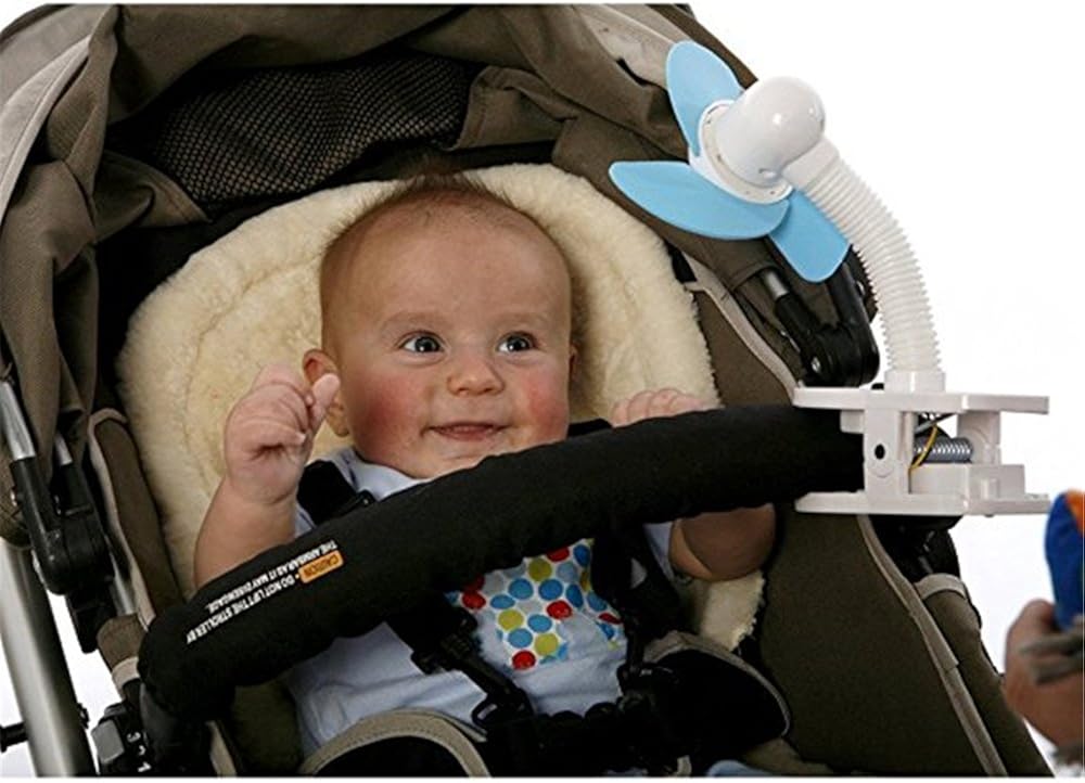 clip on buggy fan