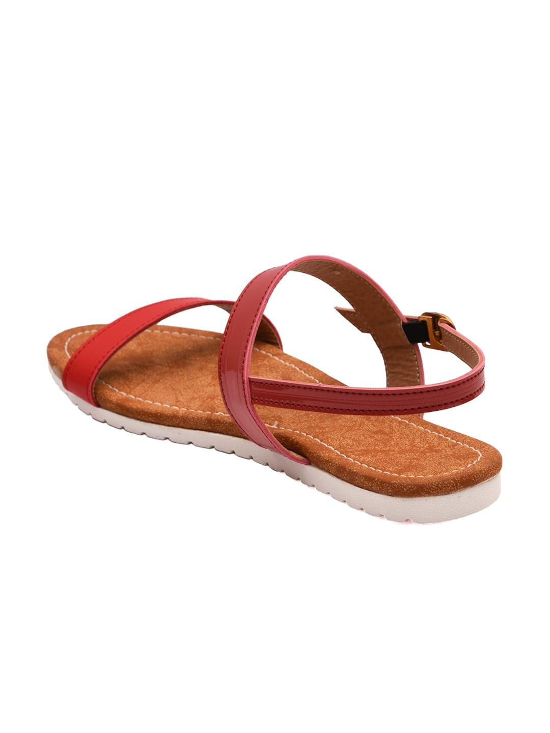 meriggiare ladies casual flat slingback strap sandals for women