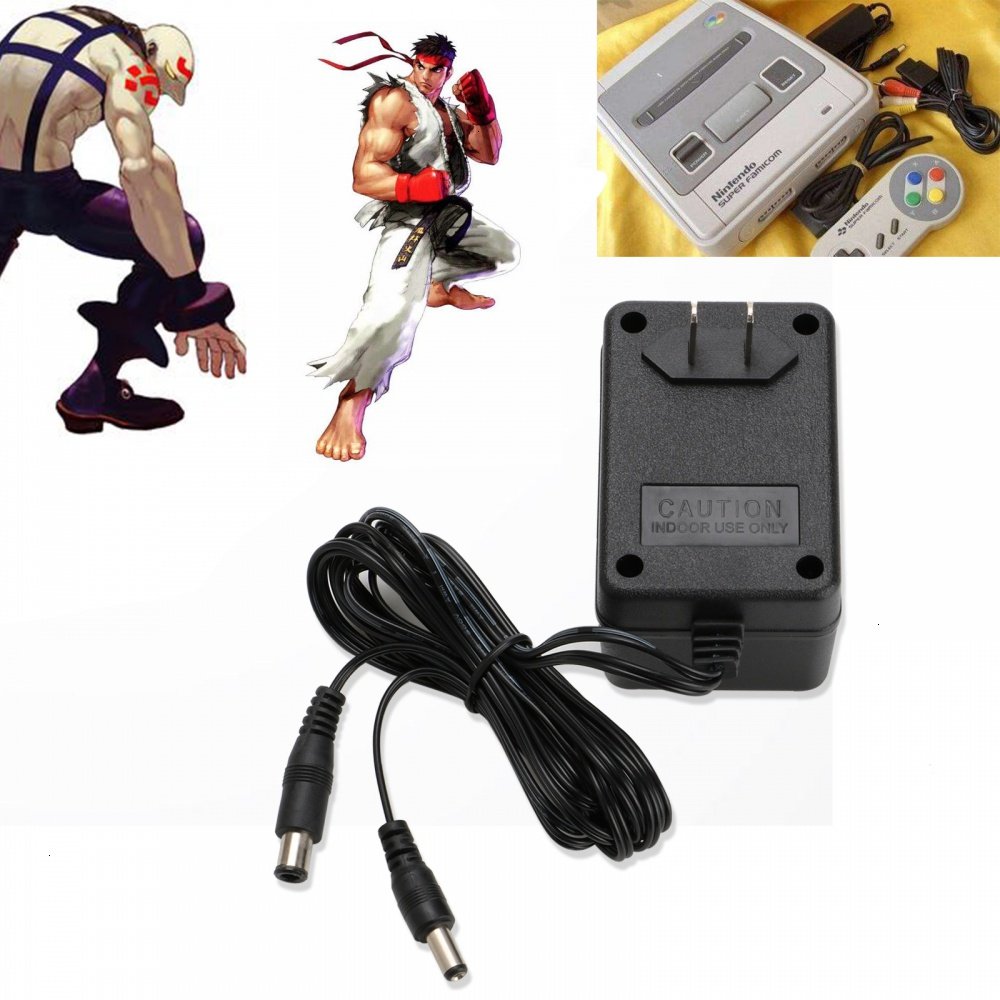 Super Nintendo AC Adapter Power Supply: Video Games