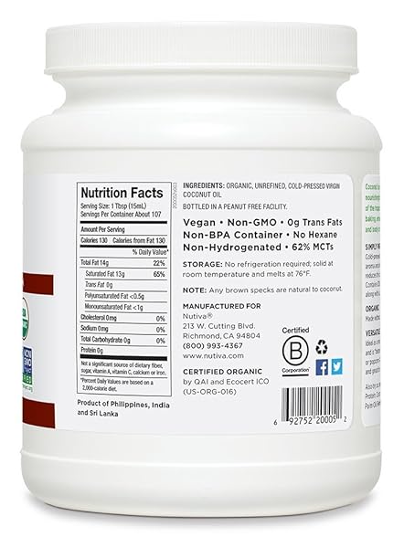 NUTIVA OIL CCNT VRGN ORG