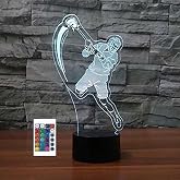 3D Basketball Night Light - 16 Color Changing LED Table Lamp With Remote & Touch Control - View #8