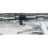 Daron Herpa 520416 Passenger Gate Tower Airport Diorama Accessory 1:500 Scale Black