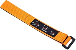 Lightweight Bike Binding Belt Adjustable Frame Wheel Fixing Strap Tear-Resistant Foldable Stabilizer Bicycles