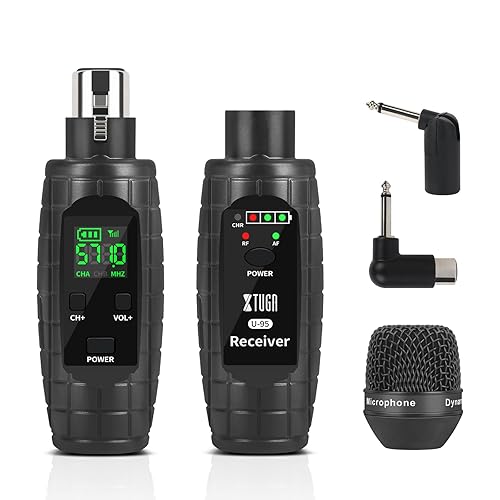 XTUGA U95 Wireless XLR Transmitter and Receiver Wireless