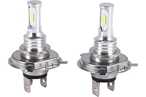 Kikolufy H4 9003 HB2 LED Headlight Bulbs Kit High Low Beam Bright 35W 4000LM 6000K White