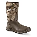 Guide Gear Men’s Mid Camo Bogger Rubber Boots