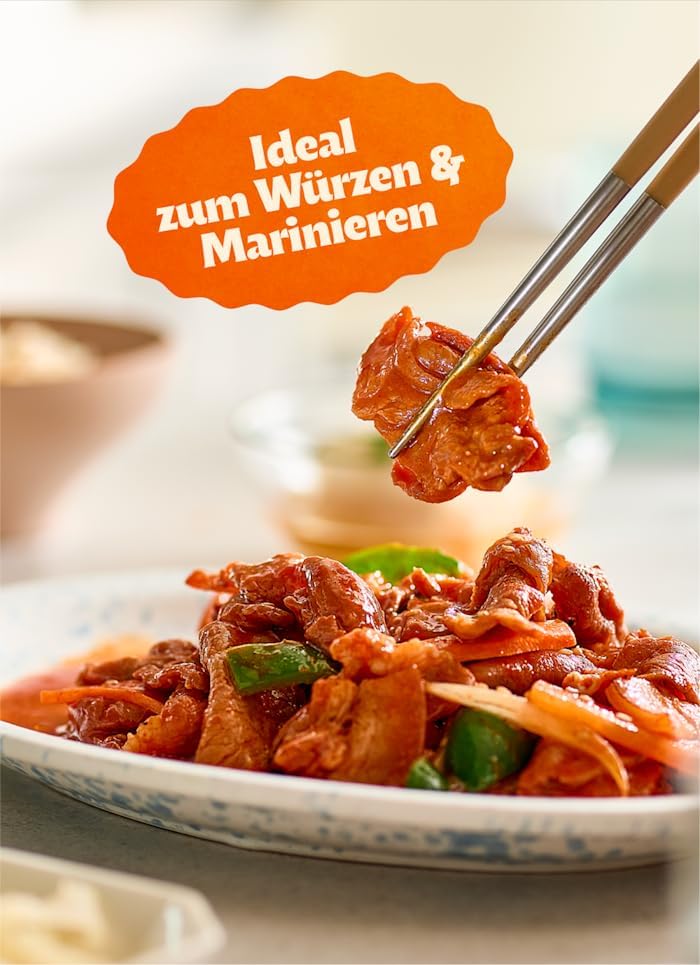 Bibigo Gochu-Jang Chili Paste – Scharfe Paste aus Korea – Ideal zum Marinieren von Fleisch, für Reis oder Suppen – 1 x 500 g 3