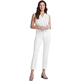 NYDJ Womens Marilyn Ankle Jeans with Slit