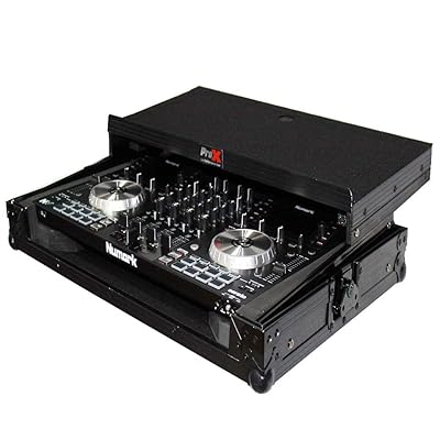 Buy Prox Flight Case For Numark Nv Nvii And Mixtrack Pro 3 Digital Controller With Sliding Laptop Shelf Black On Black Design X Nvltbl Online In Spain B013g55ap0