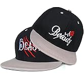 Couple Snapbacks Matching Beauty&Beast Snapbacks Baseball Cap Flatbill Hip Hop Hats Adjustable