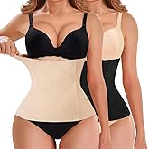 Nebility Womens' Waist Trainer Tummy Control Waist Cincher Slim Body Shaper
