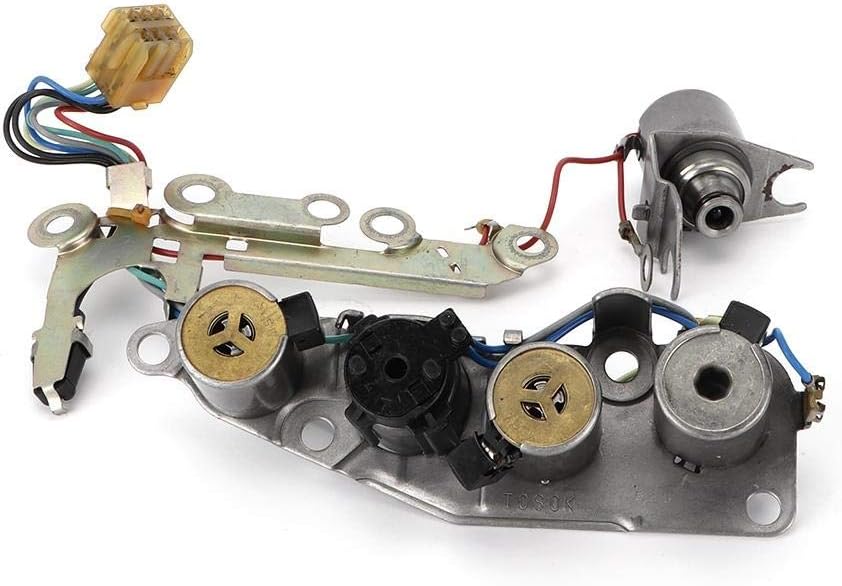 Amazon Com Enrilior Transmission Solenoid Kit Pack Fit Compatible With N I S S A N Altima 2000 2006 Re4f04b Home Kitchen