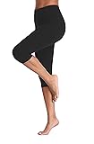 Kotii Women's Summer Soft Capri Leggings Plus Size