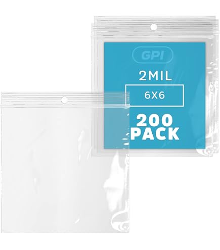 Aviditi 8x6 Inch Reclosable Poly Bags With Hang Hole - Clear Zipper Bags (Case Of 1000)