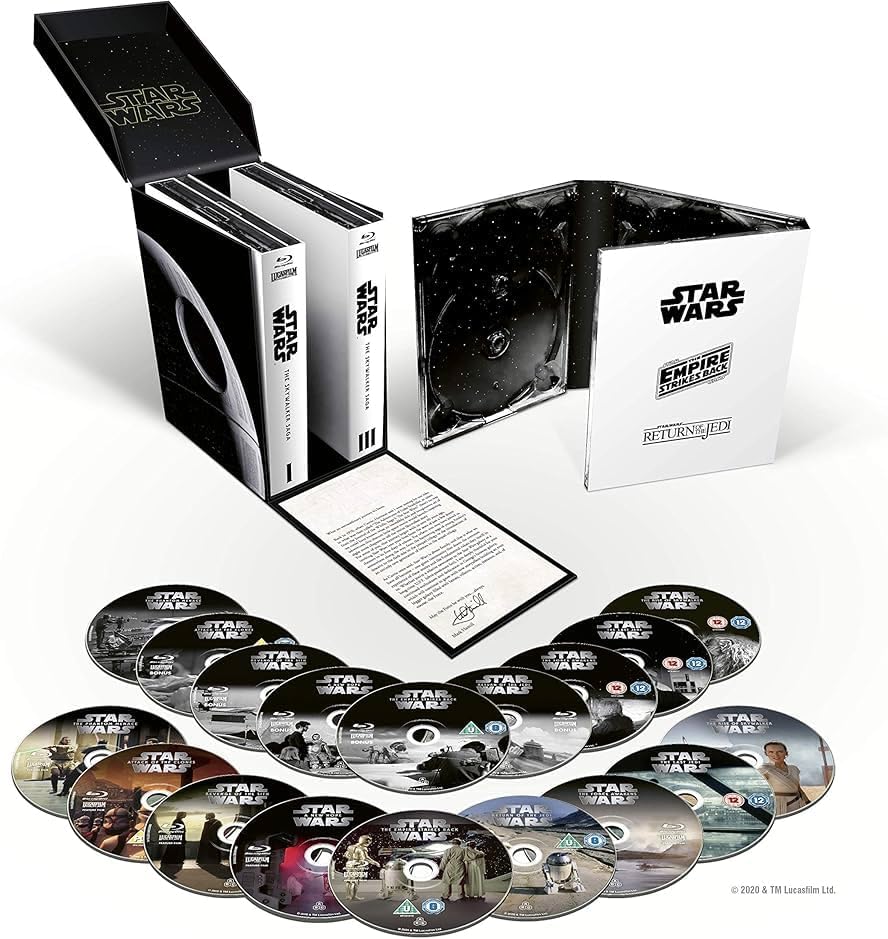 Amazon.com: Star Wars - The Complete Saga [Blu-ray] [1977] [Region