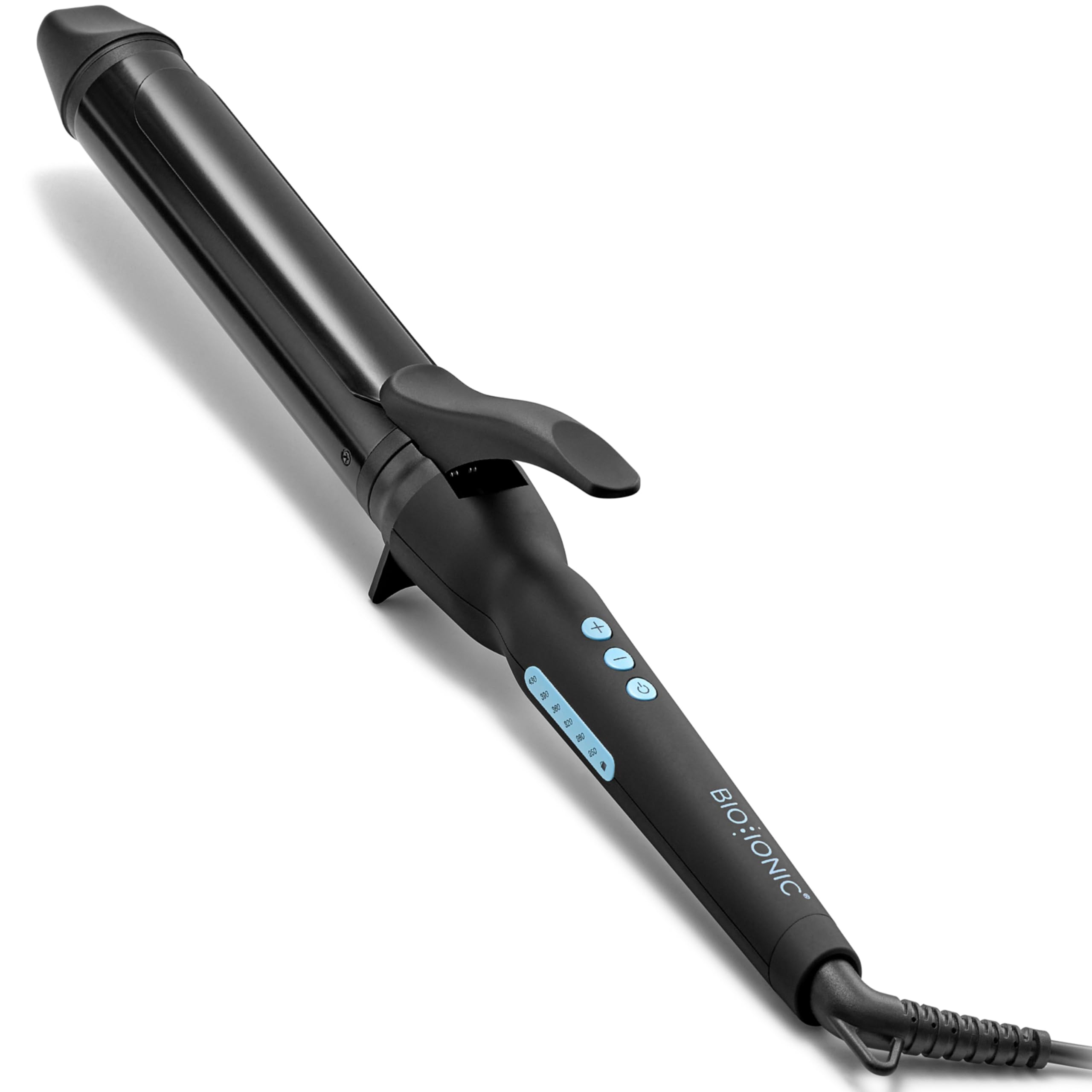 Photo 1 of Bio Ionic Long Barrel Styler, 1.5" Curling Iron with Moisture Heat Technology & NanoIonic MX, Verstatile Curling Wand with Longer Barrel for Voluminous "Lived-In" Curls