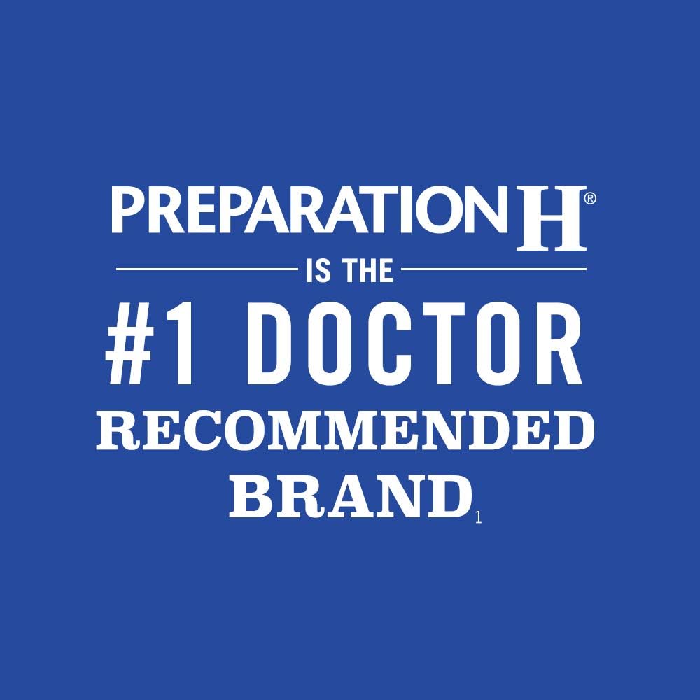 PREPARATION H Hemorrhoid Symptom Treatment Cream, Multi-Symptom Pain Relief with Aloe, Tube (1.8 Ounce): Health & Personal Care
