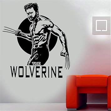 Etiqueta De La Pared Wolverine X Men Decoracion Para El Hogar Sala