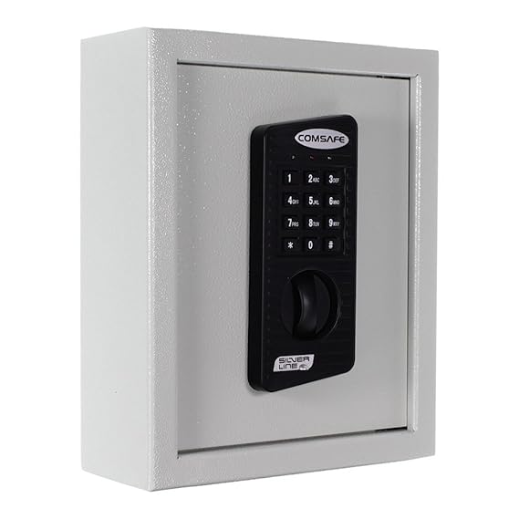 Rottner Schlüsseltresor Keytronic 20 mit Elektronikschloss – inkl. Notöffnung mittels Schlüssel – 20 GRATIS Schlüsselanhänger